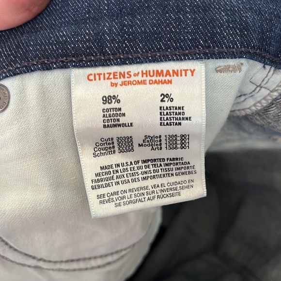 Citizens of Humanity Dani Cropped Straight Leg Jeans - Picture 7 of 9